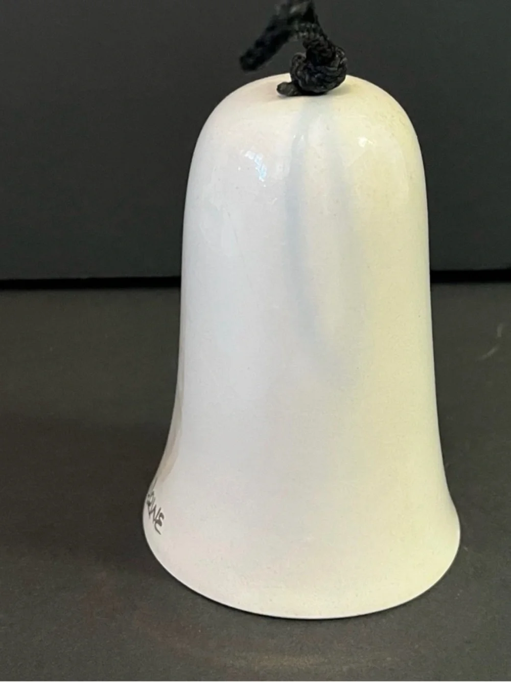 Southwest Mexican Pottery Hand Painted Wind Chime Bell Ornament Cactus Signed